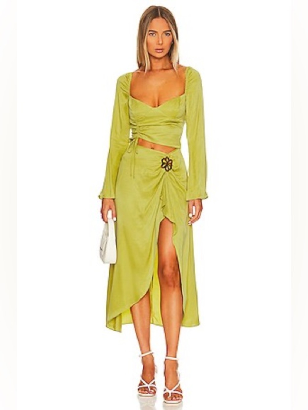 NWT For Love & Lemons Allie Midi Dress